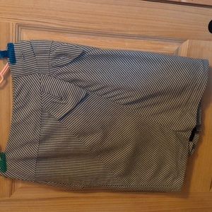 Worthington striped asymmetrical skirt 14